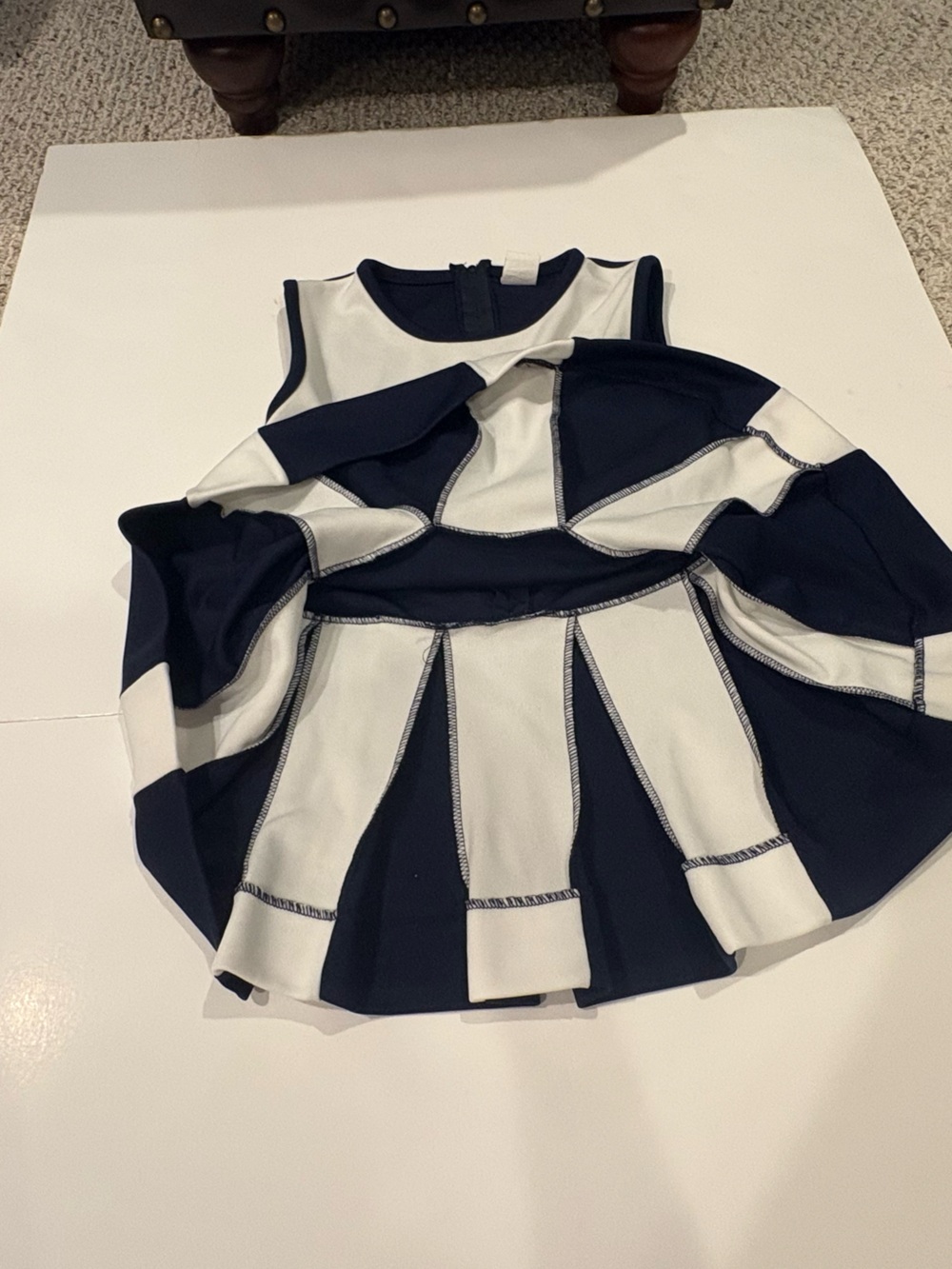 Penn State Girls Cheerleading Outfit Size 7 - Picture 4 of 10